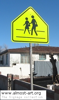 a sign
