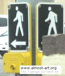 a sign