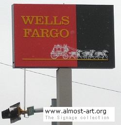 a sign